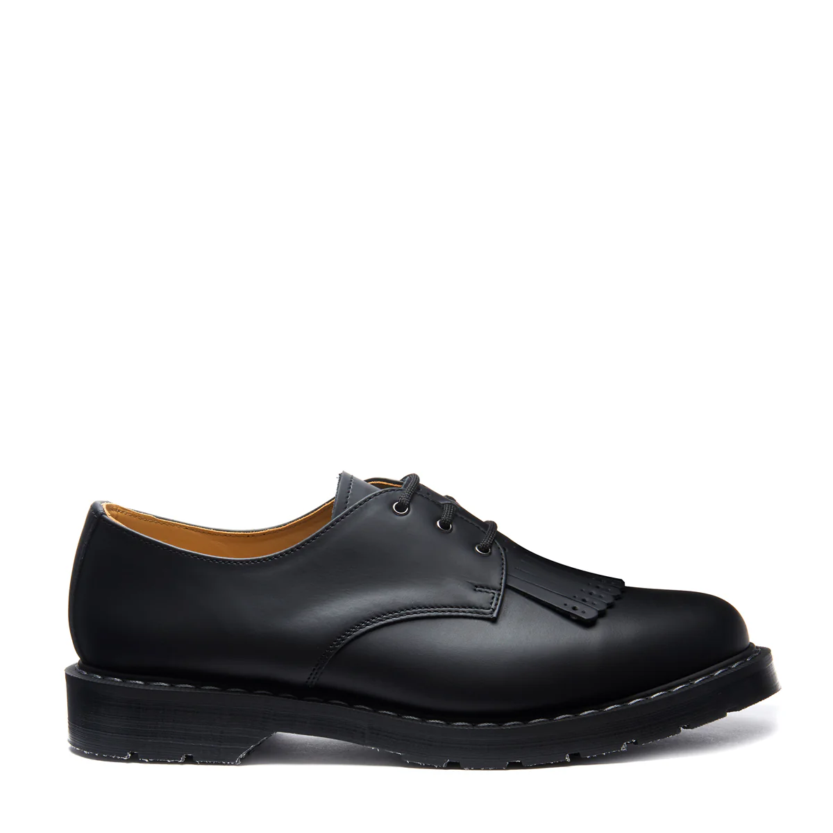 Black Greasy Gibson Shoe & Brogue Kiltie - Image 3