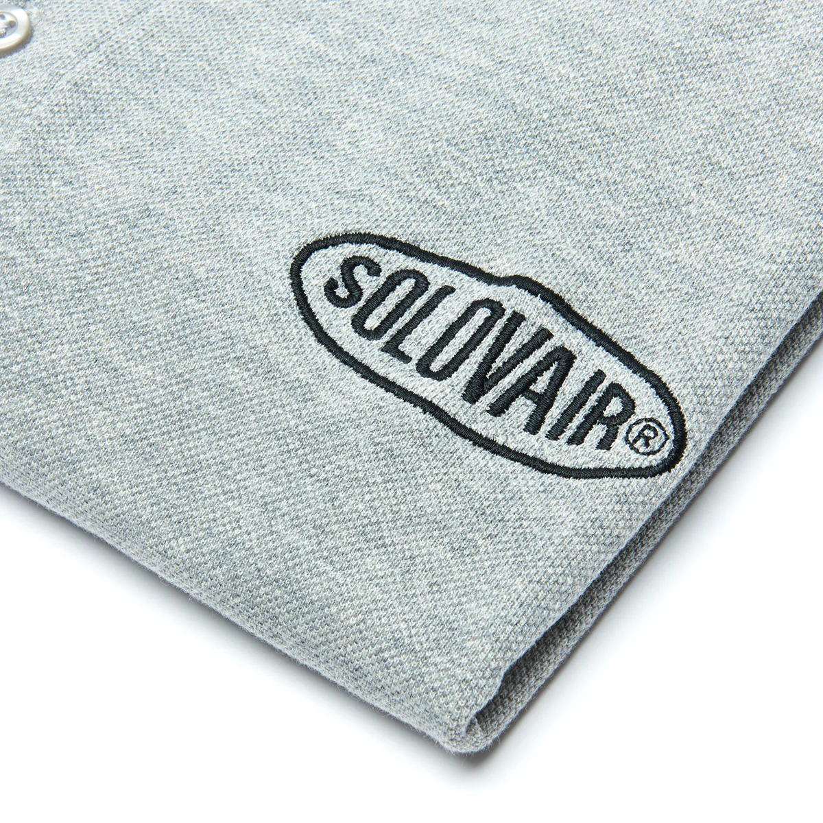 Solovair S/S Polo Shirt - Grey - Image 7