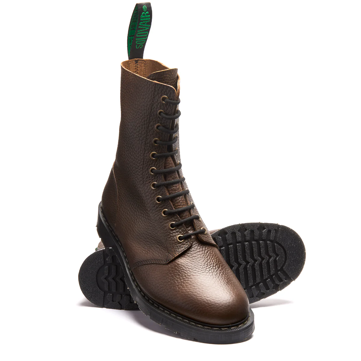 Gaucho Brown Grain 11 Eye Astronaut Boot - Image 2