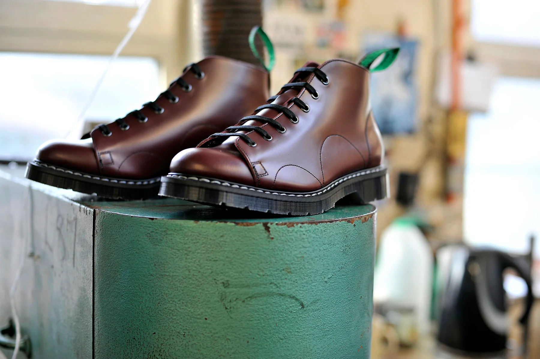 Oxblood Hi-Shine Monkey Boot - Image 7